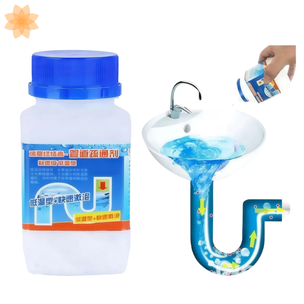 Polvo Limpiador Tuberias Destapa Caños